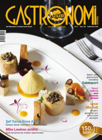 Gastronomi Dergisi 150. sayı e-dergi