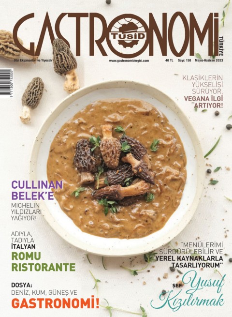 Gastronomi Dergisi 158. sayı e-dergi