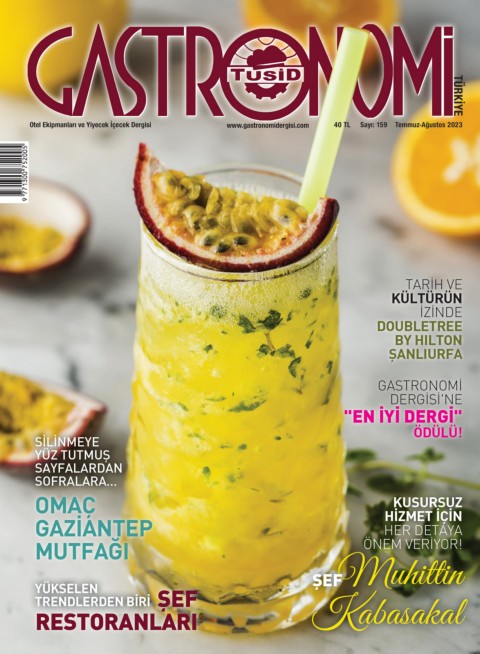 Gastronomi Dergisi 159. sayı e-dergi