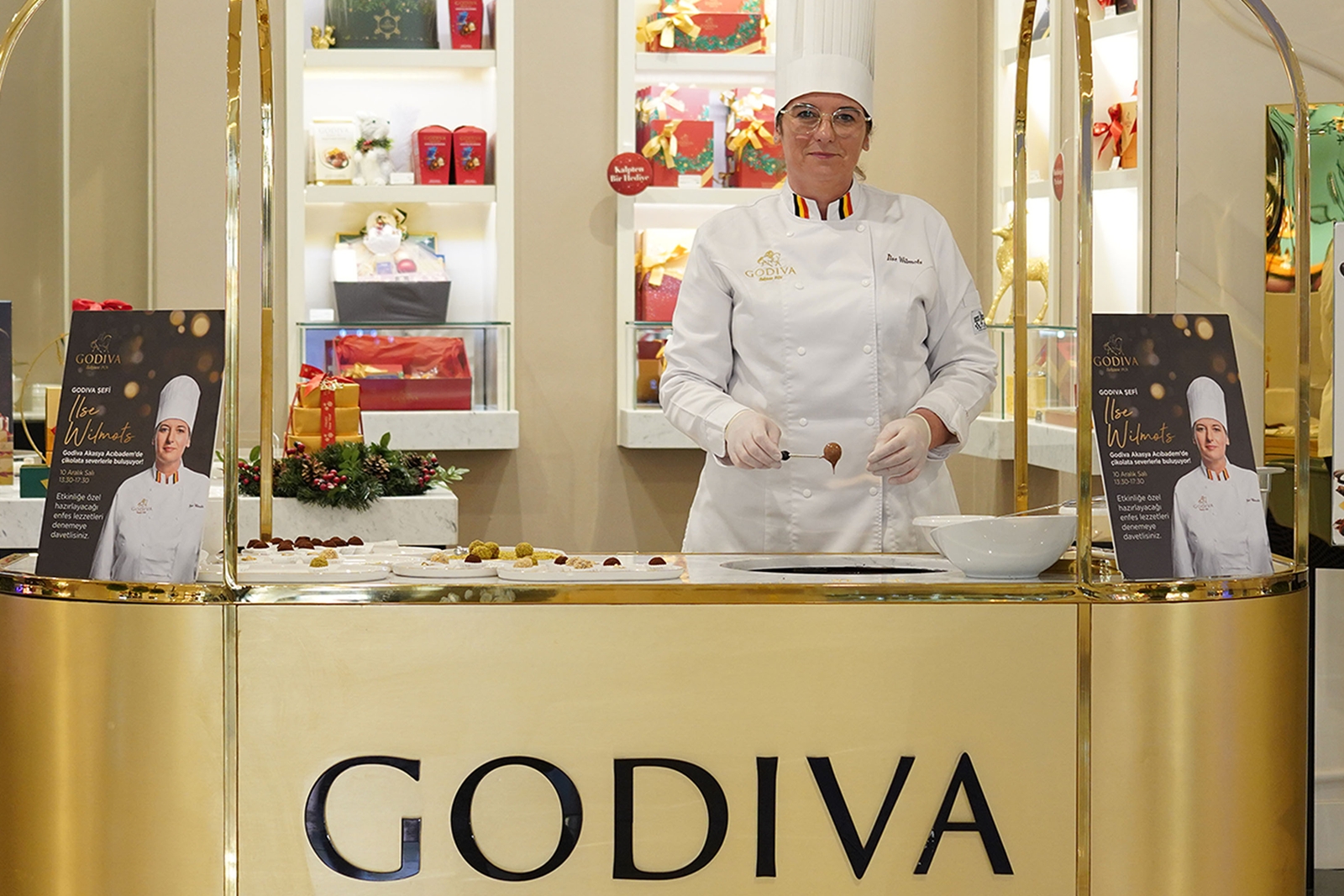 Godiva Şefi Ilse Wilmots İstanbul'da sıra dışı lezzetlere imza atıyor