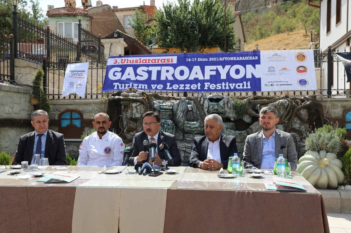 3'üncü Afyon Turizm ve Lezzet Festivali için geri sayım başladı