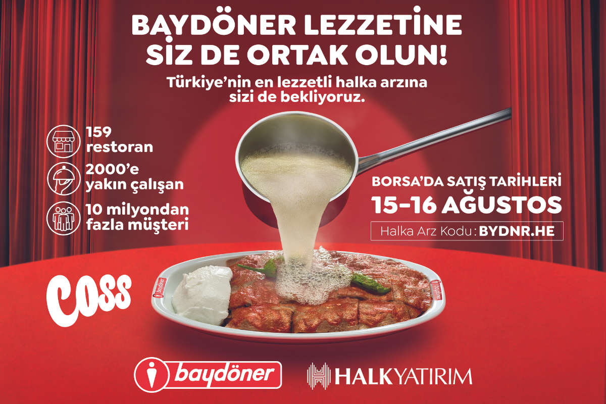 Baydöner Halka Arz ediliyor