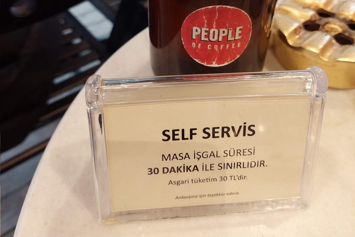 Restoran ve kafelerde işgal süresi ve asgari tüketim tartışması!