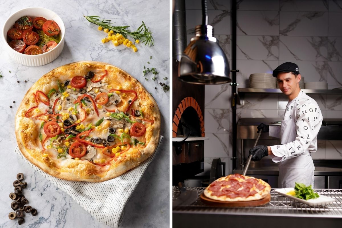 Pizza İl Forno'dan vegan pizzalar