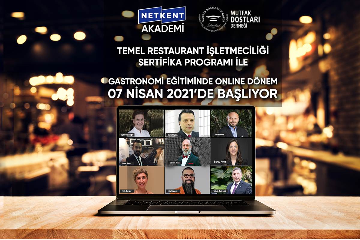 Gastronomi eğitiminde online dönem başlıyor