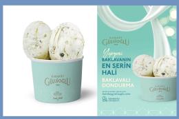 Karaköy Güllüoğlu’ndan:Baklavalı Dondurma